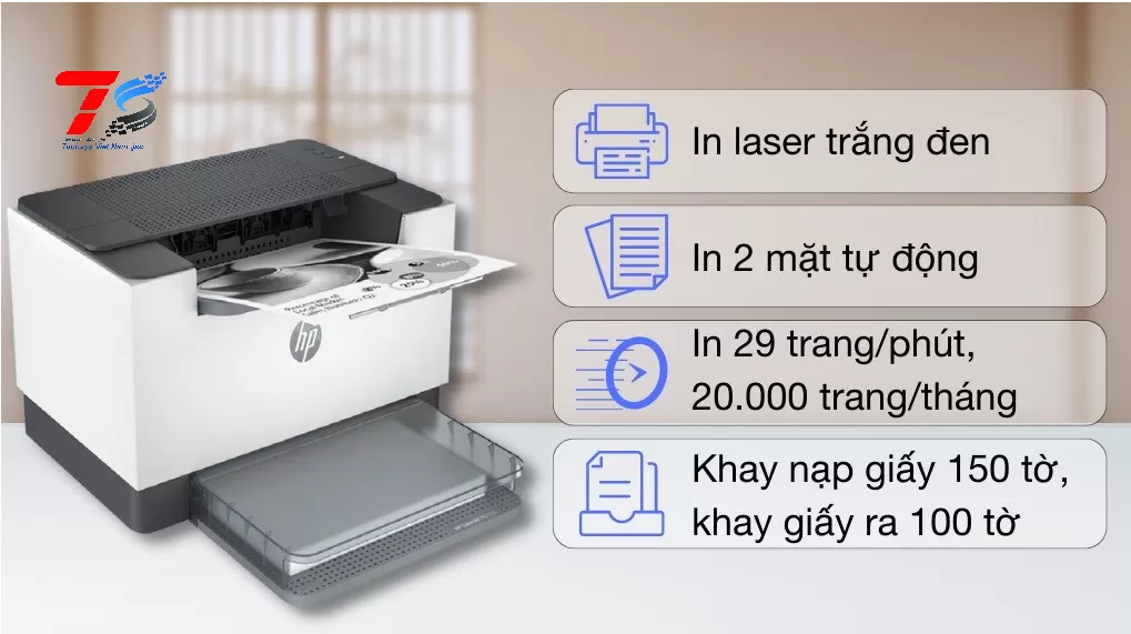 Máy in laser đen trắng HP M211D (9YF82A)